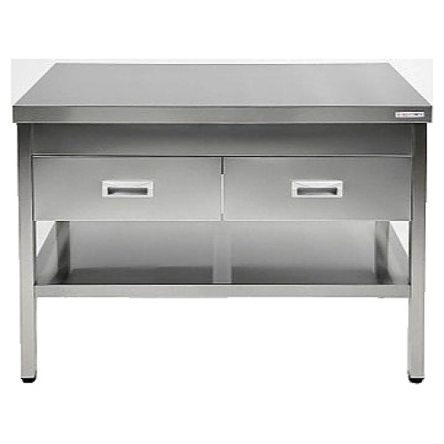 Стол производственный закрытый Restoinox СПЯ-12/6-П