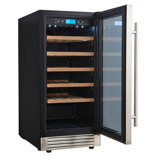 Винный шкаф Cellar Private CP032-1T серебристая дверь