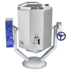 Котел пищеварочный электрический КПЭМ-60-ОМР со сливным краном 