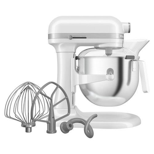 Миксер планетарный KitchenAid Heavy Duty 5KSM55SXXEWH 5,2 л белый