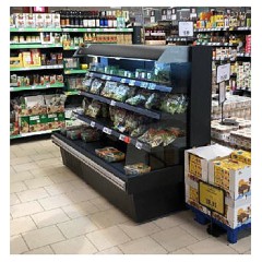 Горка холодильная ENTECO MASTER НЕМИГА П 375 ВС-1,4-6,5-1-5Х (встроенный агрегат)