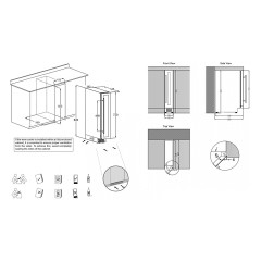 Шкаф винный Dunavox DAUF-8.23B