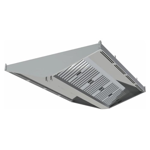 Зонт приточно-вытяжной Restoinox ЗПВЦУП-11/14 с подсветкой