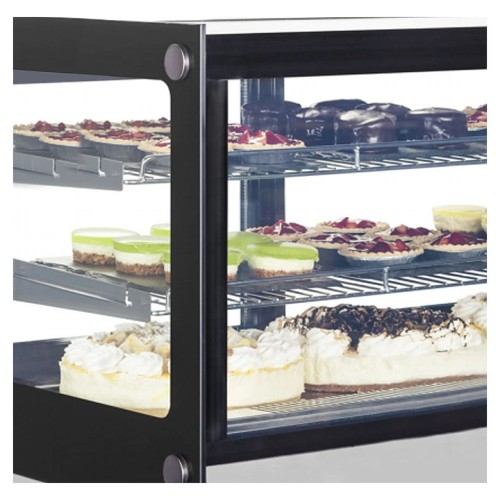 Витрина кондитерская настольная TEFCOLD LCT900F/BLACK