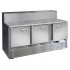 Стол холодильный для пиццы Finist СХСнпц-700-3 8 GN 1/6 (нижний холодильный агрегат)