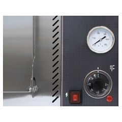 Печь для пиццы Luxstahl ПЭП-4 со стеклом