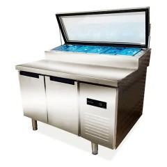 Холодильный стол для пиццы CLSY Saladetta 120 280 л