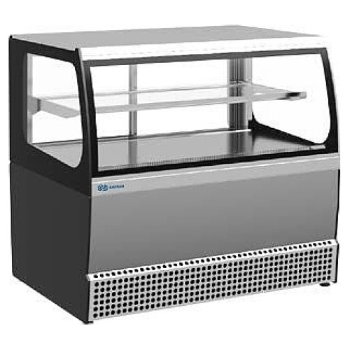 Витрина кондитерская KAYMAN KВК-950М ЛЮКС кассовая черная