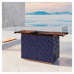 Витрина кондитерская Finist Glassier SLIDE TWIN GSTL-10/7/3