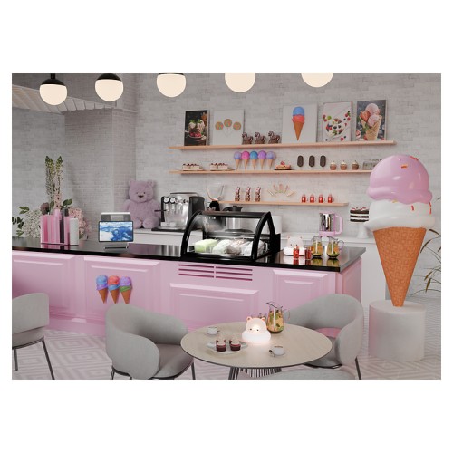 Витрина для мороженого Carboma JOY 2 I83 VL 0,8-1