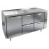 Стол холодильный HICOLD GN 122/TN P O без борта (выносной агрегат)