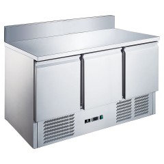 СТОЛ С ОХЛАЖД.ШКАФОМ HURAKAN HKN-GNL3TN-SB С БОРТОМ