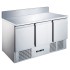 СТОЛ С ОХЛАЖД.ШКАФОМ HURAKAN HKN-GNL3TN-SB С БОРТОМ