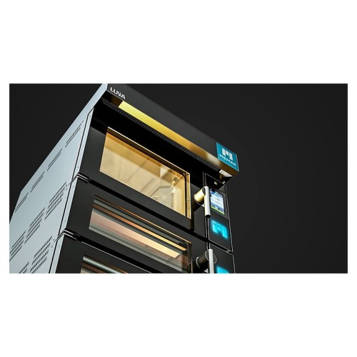 Печь комбинированная с расстоечным шкафом и вытяжным зонтом Memak LUNA COMBINE-2-F