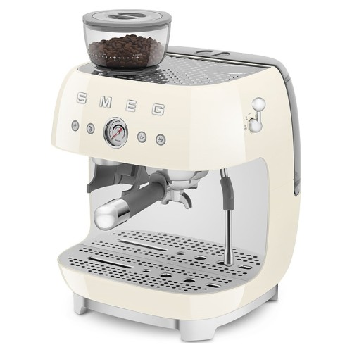 Эспрессо кофемашина SMEG EGF03CREU кремовая