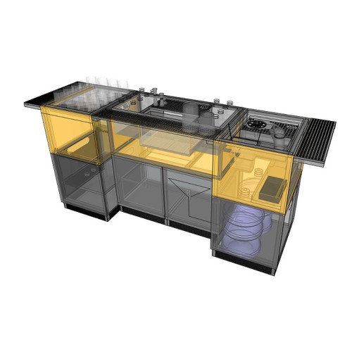Кейтеринг комплекс BARMADE Anywhere (1700х550х900 мм)