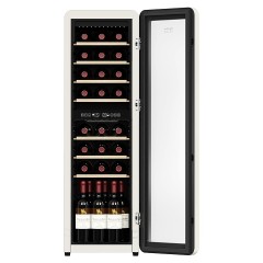 Винный шкаф TESLER CWC-308 IVORY слоновая кость