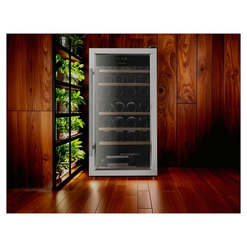 Винный шкаф Zugel ZCWI70B черный