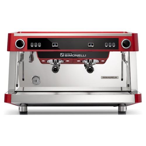 Кофемашина Nuova Simonelli NUOVA AURELIA SEM 2Gr S 220V red+high groups+Group Display