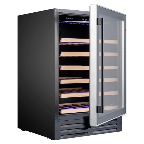 Винный шкаф Temptech Premium WPQ60SCB монотемпературный черный