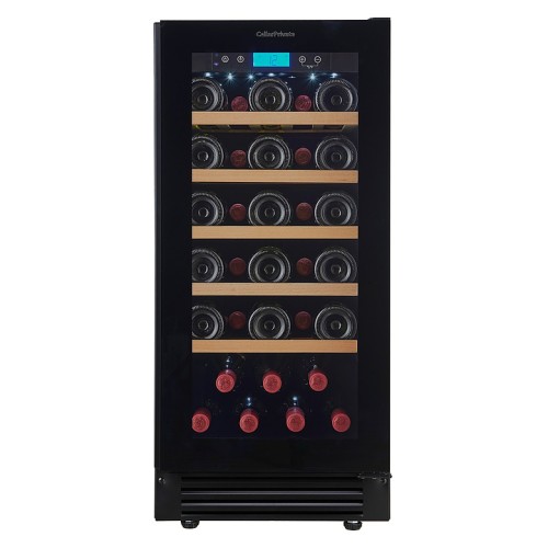 Винный шкаф Cellar Private CP032-1TBH черная дверь