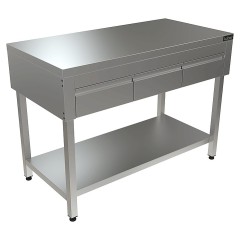 Стол с выдвижными ящиками КОБОР СПЯ-90/60/П