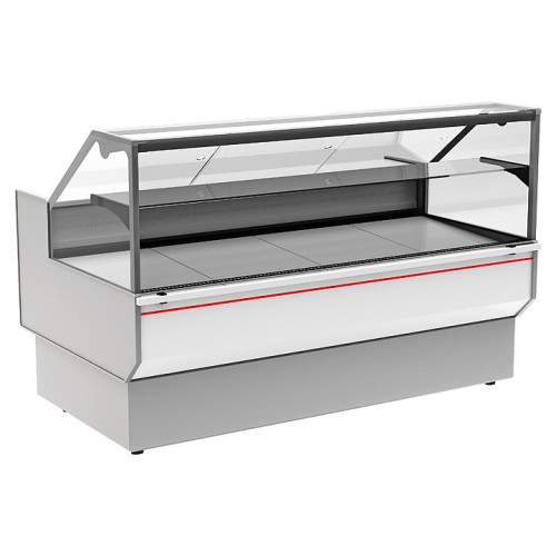 Витрина холодильная Carboma Palm 2 GC95 SM 1,5-1 (ВХС-1,5 Palm 2 GC95) (статика)