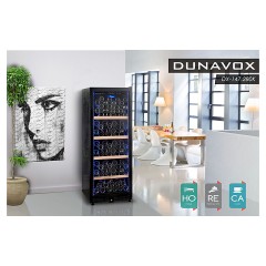 Винный шкаф Dunavox DX-147.280K