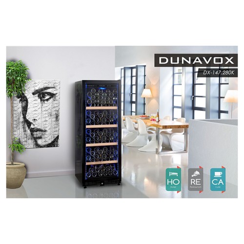 Винный шкаф Dunavox DX-147.280K
