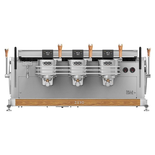 Кофемашина Dalla Corte 1 MC ZERO 3 WO 400 белый, дуб