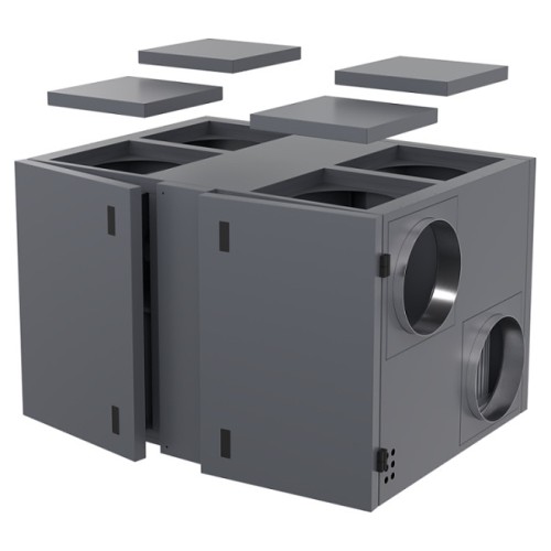 Установка приточно-вытяжная COMPACTAIR ZPVR-N 2000 UWR ЕС