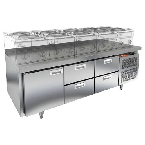 Стол морозильный HICOLD SN 122/BT LT