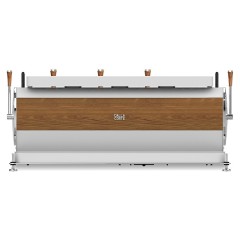 Кофемашина Dalla Corte 1 MC ZEROCL 3 WW 400 белый, грецкий орех