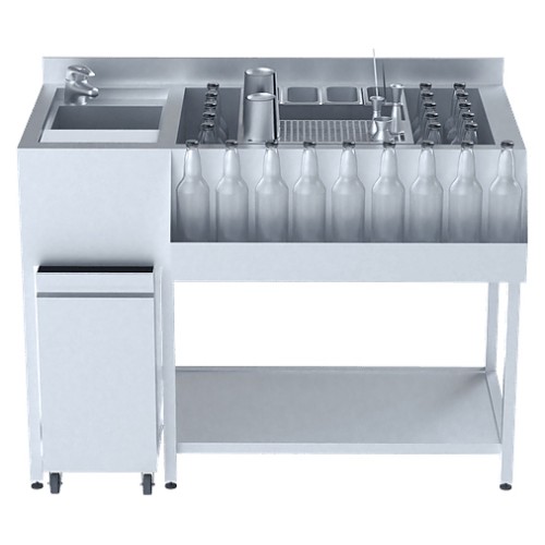 Станция коктейльная BARMADE Классика (1200х600(700)х900 мм)