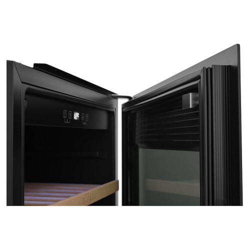 Винный шкаф Zugel ZCWI280B черный