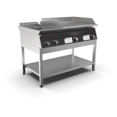 Плита индукционная комбинированная SMART INDUCTION K96-3KRRB (с грилем)