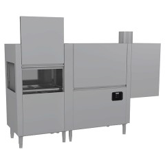 Машина посудомоечная конвейерная Krupps Evolution EVO321 ESX, дозатор моющего и ополаскивающего средств EV-D12 , дополнительный тэн бойлера EV-B9 9,5 кВт