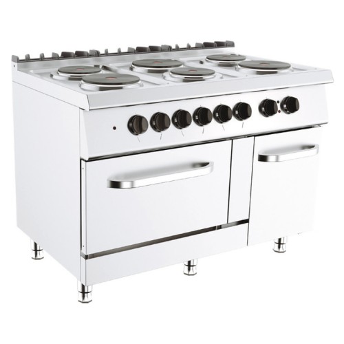 Плита электрическая Вулкан Лайт VP712962E-DOV с духовым шкафом и дверью