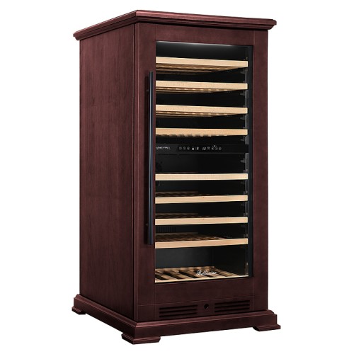 Винный шкаф MEYVEL MV99PRO-KBT2 Спелая вишня