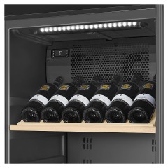 Винный шкаф SMEG SCV115G (петли справа) нерж. сталь