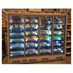 Горка морозильная KIFATO ЕНИСЕЙ 1250 (выносной агрегат, распашные двери)