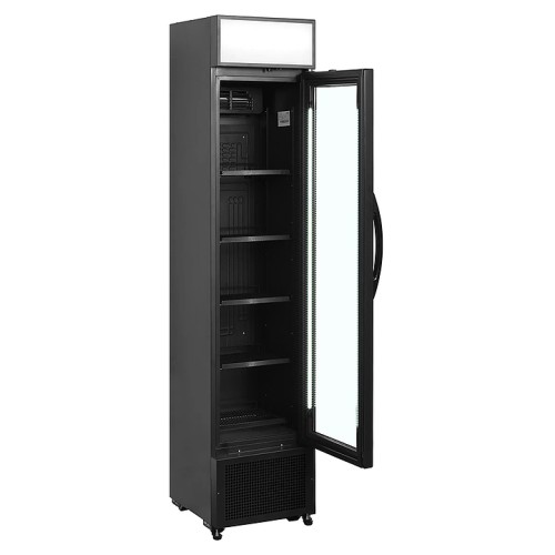 Шкаф холодильный TEFCOLD FSC175H черный