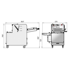 Хлеборезка Восход КАЙМАН 2М