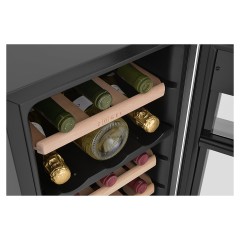 Винный шкаф Zugel ZTWF182DX нержавеющая сталь