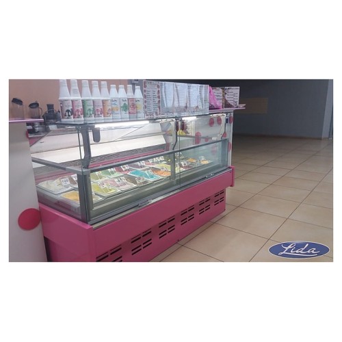 Витрина для мороженого Lida Kub Junior (1380х1200х1250 мм)