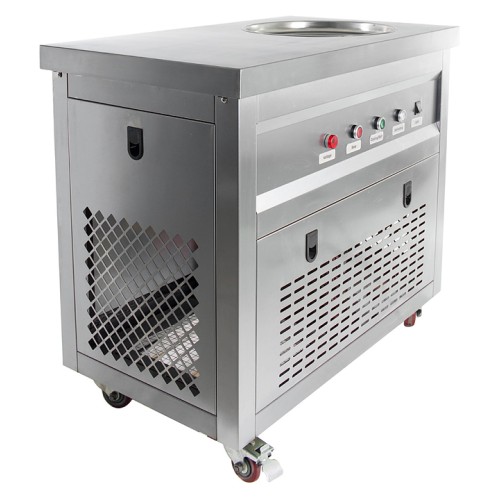 Фризер для жареного мороженого Foodatlas KCB-1Y (световой короб, стол для топпингов)