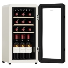 Винный шкаф TESLER CWC-188 IVORY слоновая кость