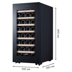 Винный шкаф MEYVEL MV18-KBT1
