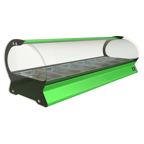 Витрина тепловая КОБОР SE-10H зеленая