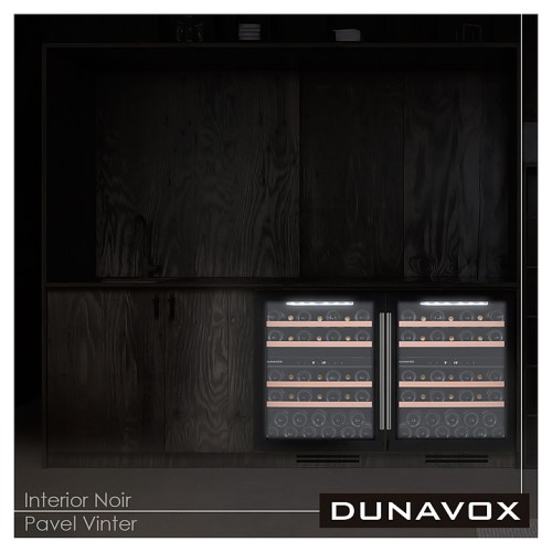 Винный шкаф Dunavox DAU-39.121DB
